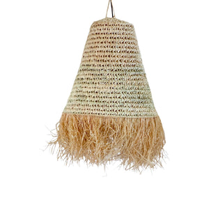 Boho Palm Leaf Pendant Lamp