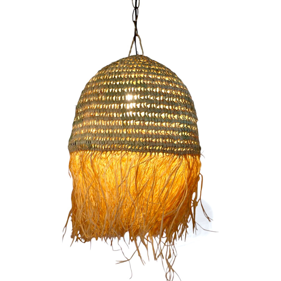 Palm Leaf Pendant Light