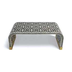 Fez Black Bone Inlay Coffee Table