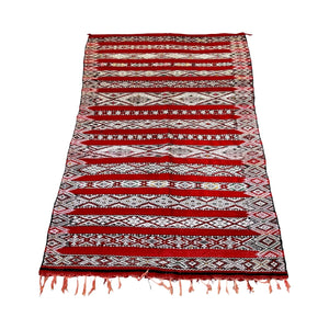 Vintage Moroccan Kilim 55" x 86"